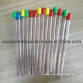 Clear Tube with Colorful Tips Dental Disposable Bendable Saliva Ejector